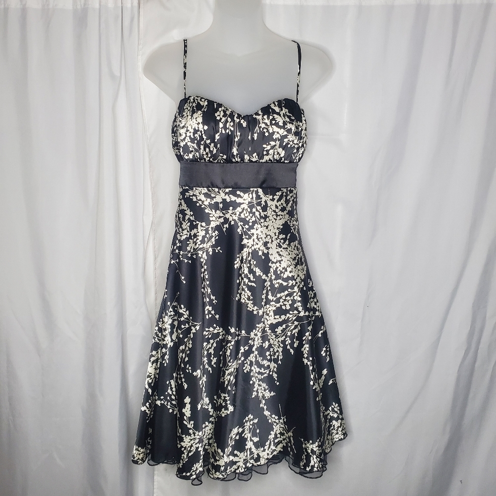 ♤ Speechless Y2K Satin Whimsigoth Babydoll Dress Size 3 NWT